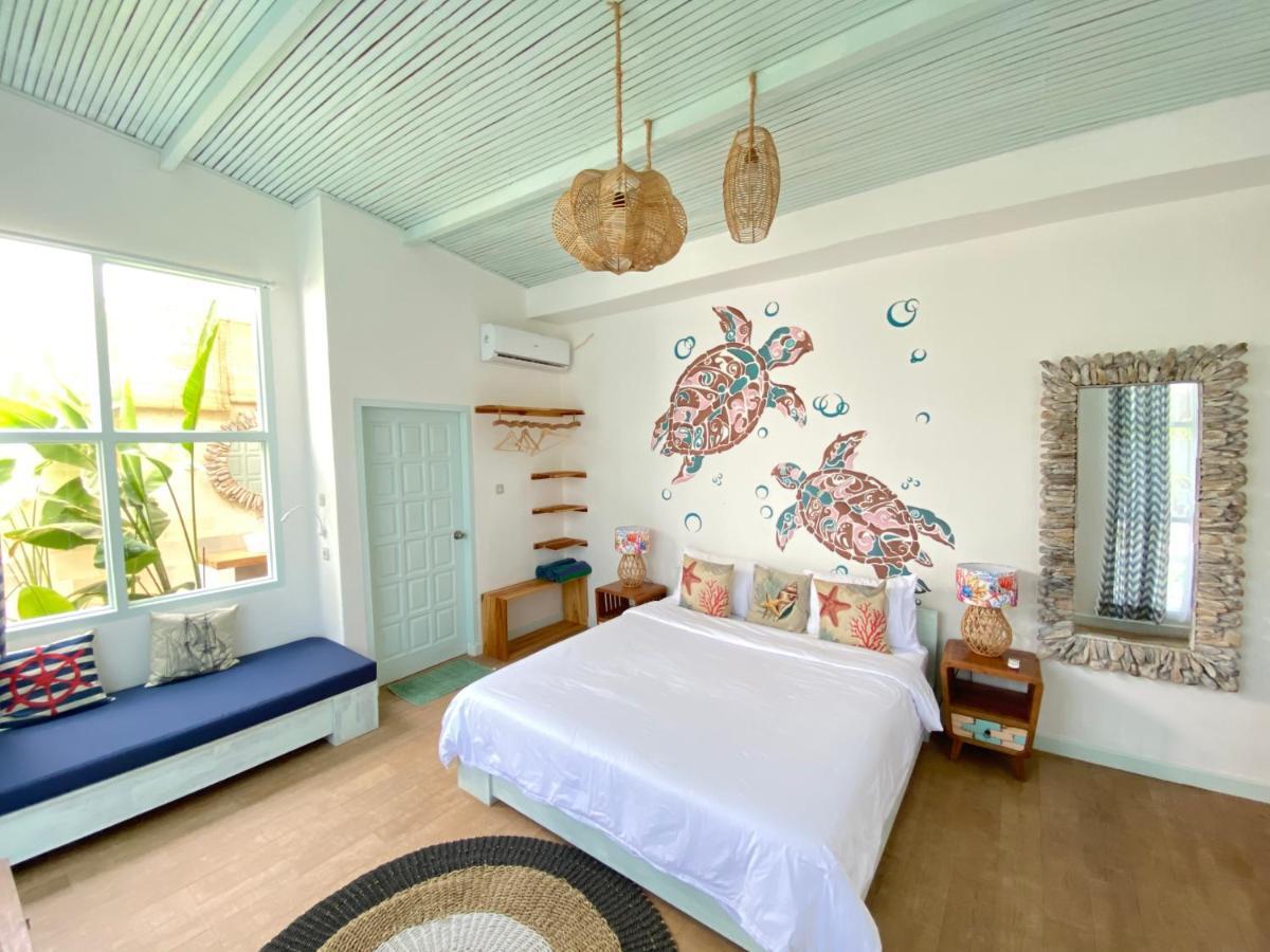 Hotel Flamingo Gili Trawangan Esterno foto